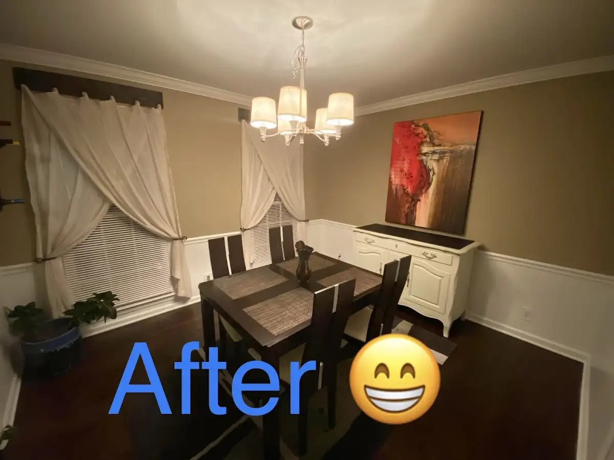 Professional dining room restoration after water damage in New Carrollton